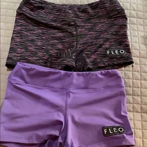 2 pairs of Fleo shorts size small